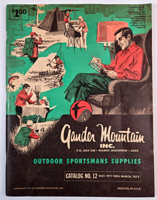 Vintage Gander Mountain Catalog #12  1971