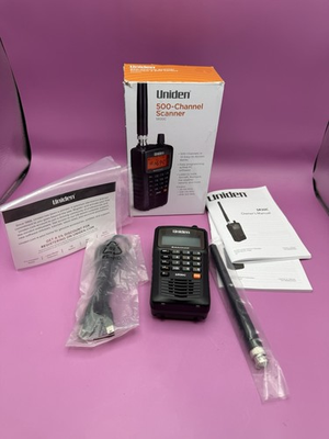 #ad Uniden Bearcat SR30C 500 Channel Compact Handheld Scanner $79.98