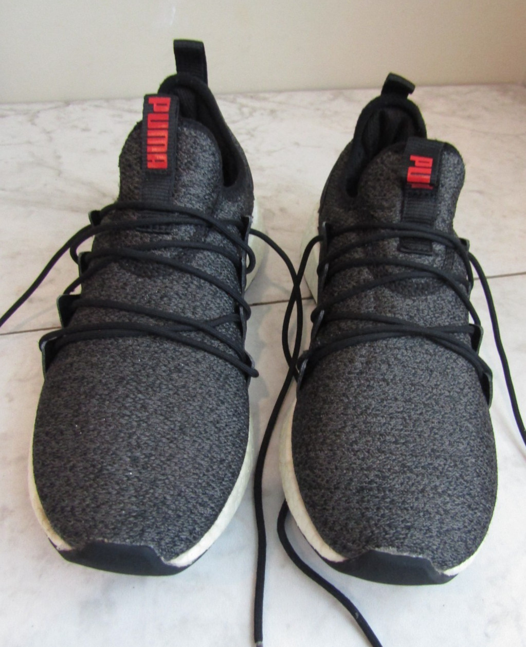 Puma Soft Foam NRGY Black Lace Up Men's Shoes Sneakers US 7C UK 6 EU 39