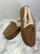 UGG Slippers Chestnut Suede Sz 8
