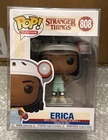 Funko Pop! Vinyl Stranger Things Erica #808 Television Vinyl Figure Toy W/ Case