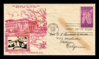 DR JIM STAMPS US COVER PAN AMERICAN UNION 50TH ANNIVERSARY FDC CROSBY PHOTO