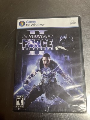 Star Wars Force Unleashed II 2 -Lucas Arts Action PC Game WinXP,Vista,7 - SEALED