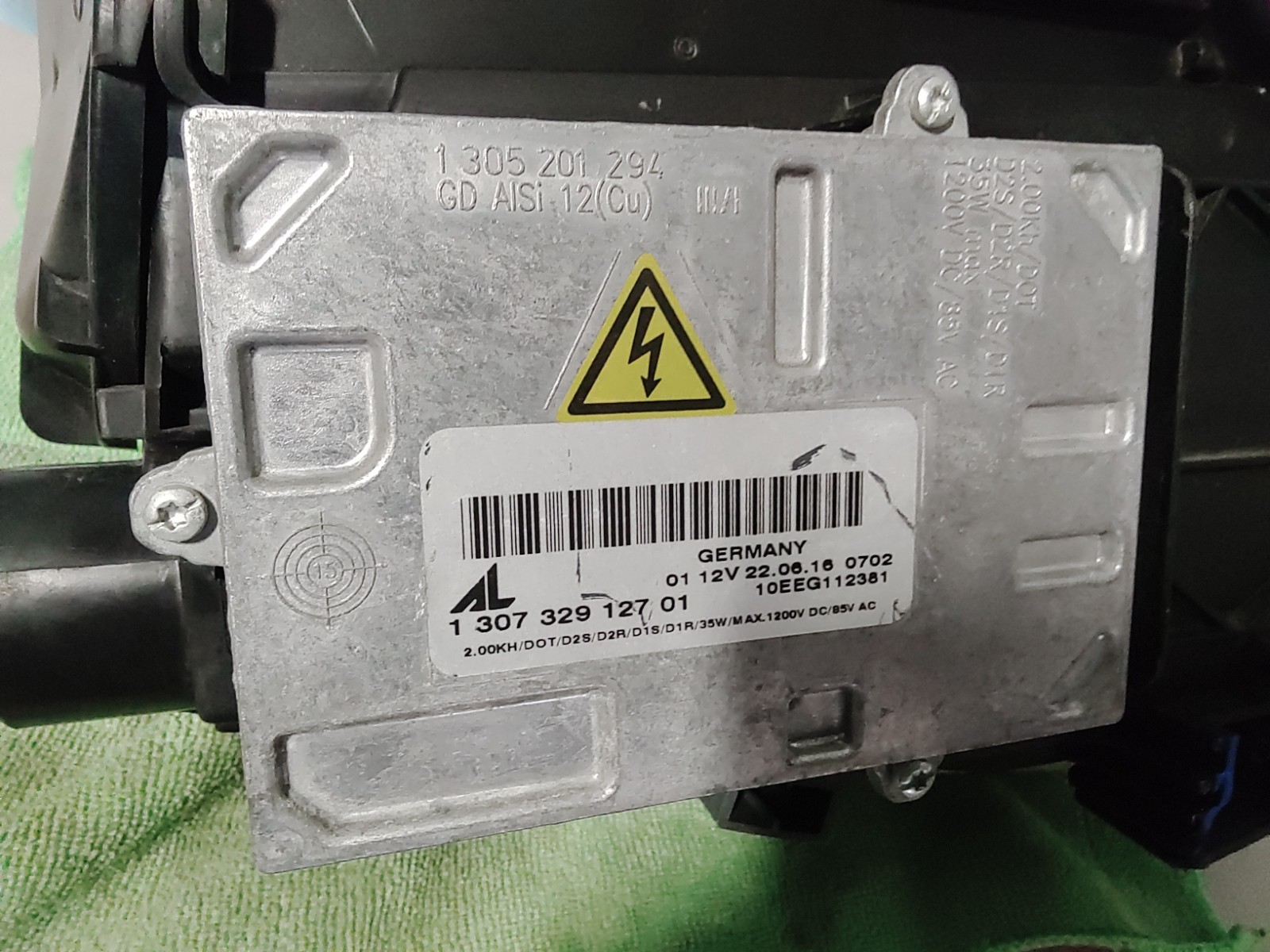 2013 MASERATI GRANTURISMO GT XENON HEADLIGHT RIGHT OEM 2014 2015 2016 2017