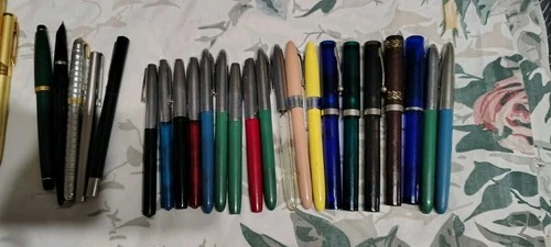 LOT OF 53 DIFFERENT FOUNTAIN PENS MOSTLY MADE IN USA image 7