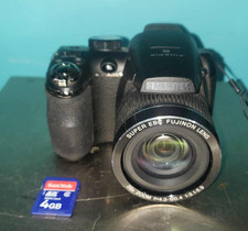 Fujifilm FinePix S3400 14.0MP Digital Camera w/ 4 GB SD Card - TESTED