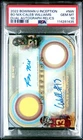 2022 Bowman University Inception Dual Auto Bo Nix/Caleb Williams Dual /99 PSA 10