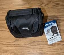 Digital Camera Compact Size Gadget Bag Carrying Case 6.25"X5"X5.5" With Strap