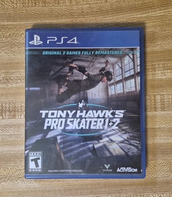 Activision Tony Hawk's Pro Skater 1 + 2 (PS4) Remastered T Sports Skateboarding