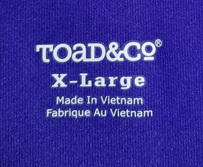 Womens Dress-TOAD & CO-purple stretch knit 'Aquaculture' Performance/Active-XL View 4