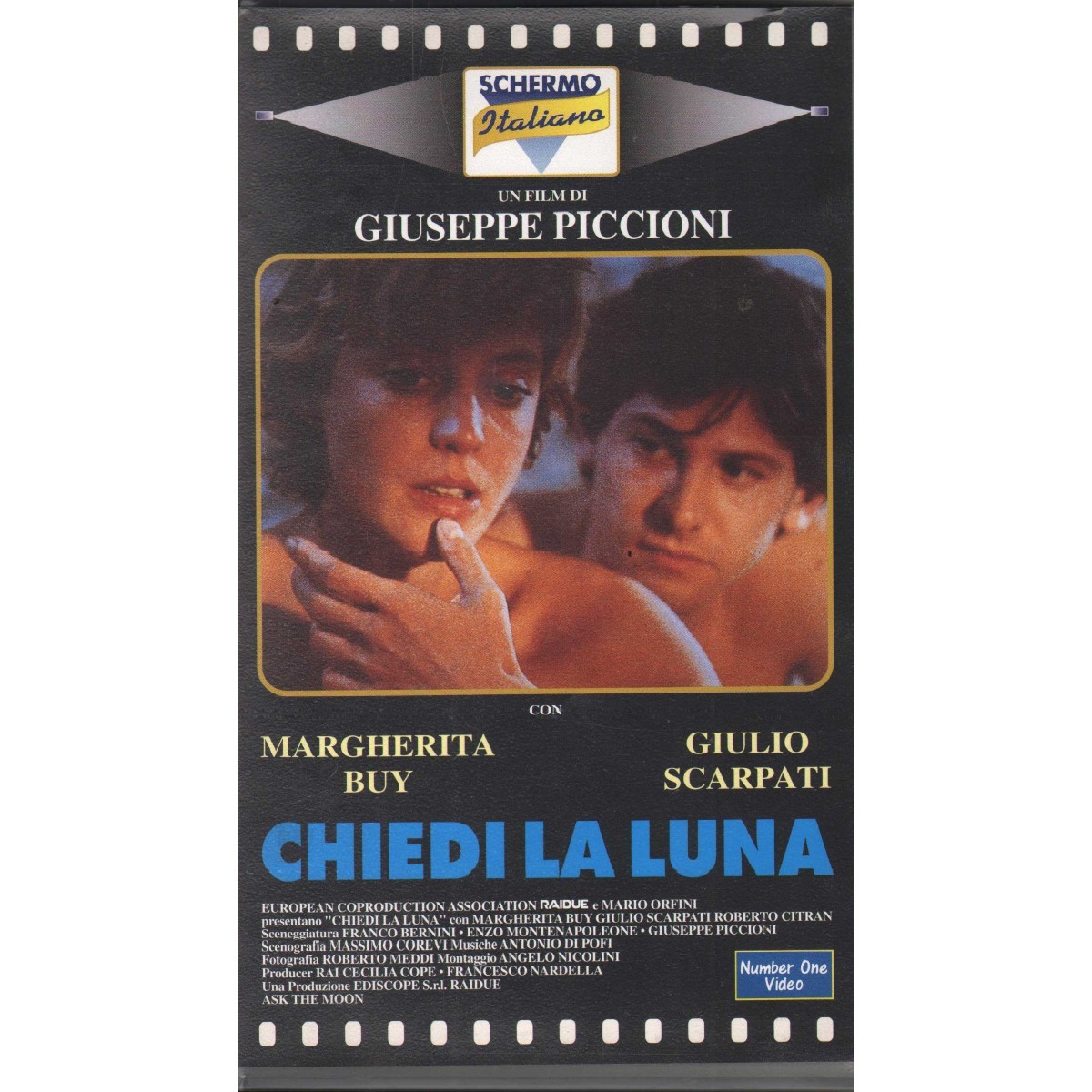 Ask The Moon VHS Giuseppe Piccioni Univideo - CN54662 New