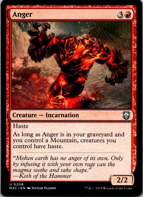 Anger U Commander: Modern Horizons 3 208