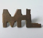 WW1 EAST AFRICA MILITARY LABOUR CORPS GERMAN EAST AFRICA 1916 ML BADGE TITLE