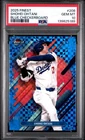 2025 Topps Finest Rare Shohei Ohtani #208 Blue Checkerboard Refractor /49 PSA 10