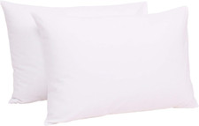 600TC Cotton Toddler Pillowcase, 2 Pack Travel Pillow Case with Envelope Closure