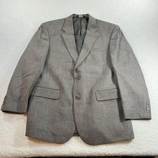 Jos. A. Bank Sport Coat Mens 43R Brown 100 Wool Two Button Blazer 7061