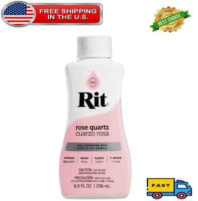 Rit All Purpose Liquid Dye, Petal Pink, 8 fl oz