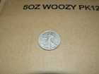 1947  Walking Liberty half dollar SILVER COIN / no mint mark - Philadelphia