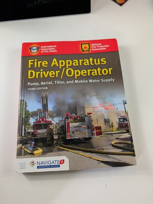 #ad #ad Fire Apparatus Driver Operator: Pump Aerial Tiller and Mobile Water Supply $39.99