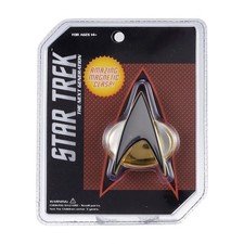 Image of Star Trek Next Generation Costume Magnetic Communicator Badge Pin- Metal Figure