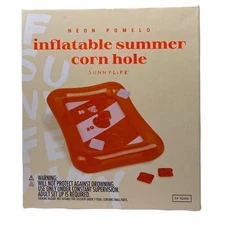 Inflatable Summer Corn Hole Game Sunnylife Neon Pomelo