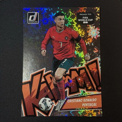 2025-26 Donruss Road To FIFA World Cup - Cristiano Ronaldo Jumbo Kaboom No:2