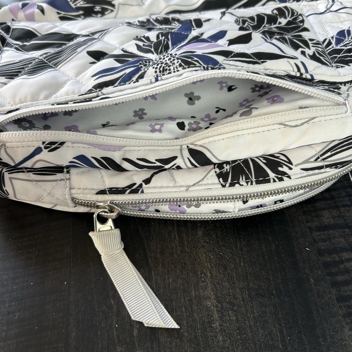 Vera Bradley Utility Sling Backpack “Twilight Garden” Vera Bradley Performance Twill Ultility Sling Backpack - QVC.com main image 4