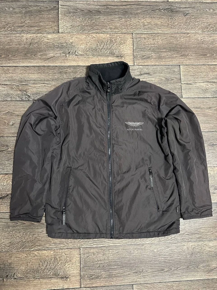 aston martin jacket men reversible black XL - Image 4 of 4