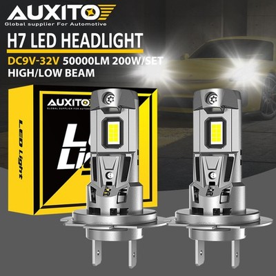 AUXITO H7 LED Headlight Bulbs Low Beam for VW Jetta 2011-2017 Cool White 6500k