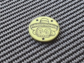 Samba De Amigo Sega Shop UK Coin Medal Exclusive Rare Promo GENESIS SATURN CD 32