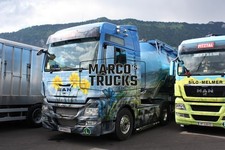 LKW Foto MAN TGX Tankwagen Auflieger Österreich blau SILO-MELMER #i8an
