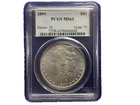🔥 1899‑P Morgan Silver Dollar – PCGS MS63 – Only 330,000 Minted! – Brilliant
