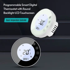 Tuya WiFi &Voice Control Smart Thermostat App LCD Display for Alexa Google Home