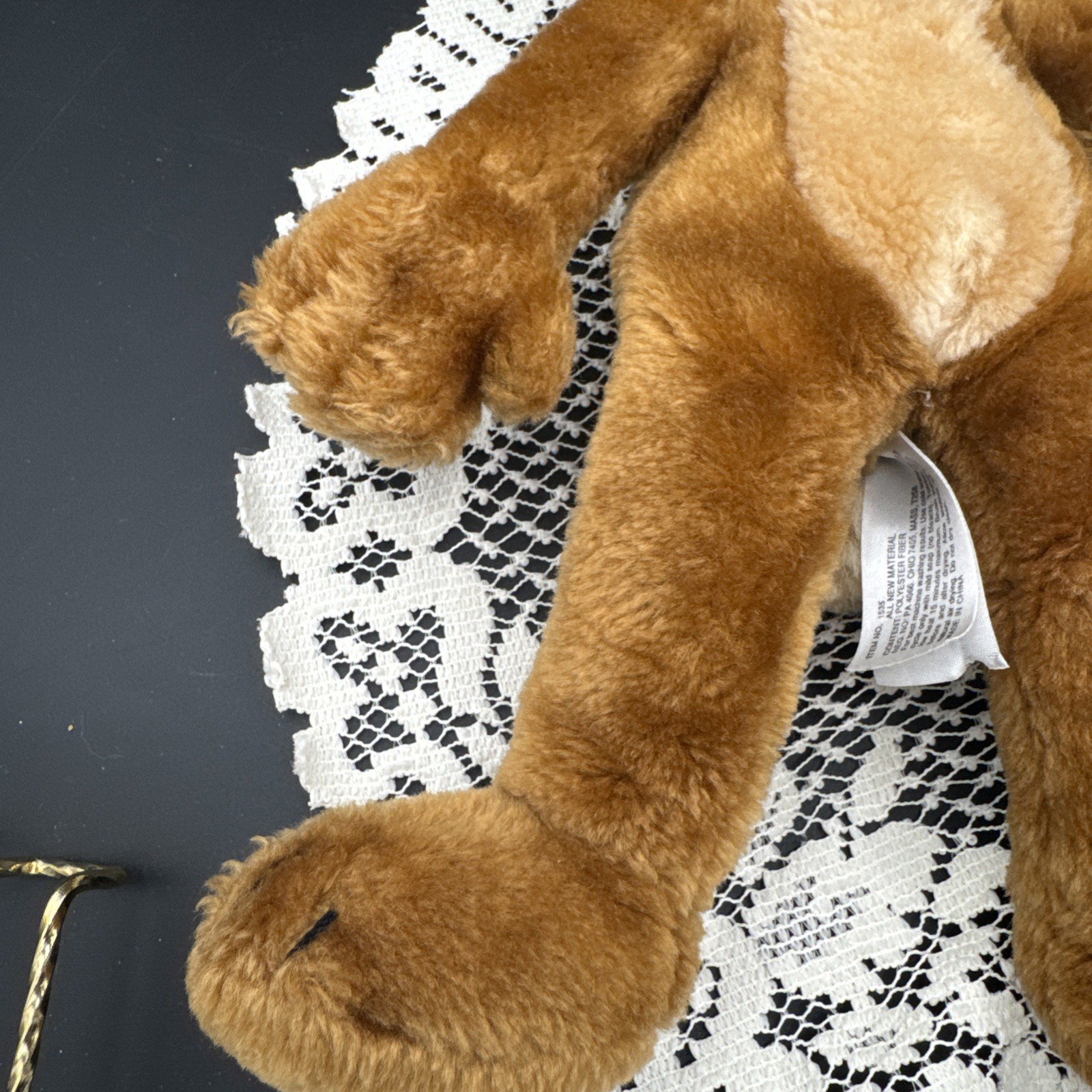 1993 Vtg 24K WILE E. COYOTE Stuffed Plush Mighty Star Warner Bros 12in" *READ*