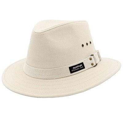 Panama Jack Original Canvas Safari Hat, UPF 50_ Sun Protection, 2 3/8'' Brim