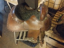 Hereford Brand Textan Of Yoakum Saddle-15"