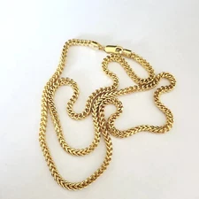Men's Solid 14K Yellow Gold 3mm FRANCO Chain 26"