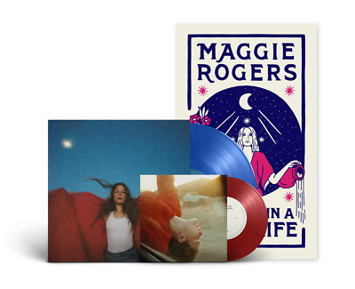 Maggie Rogers   Heard It In A Past Life VINYL LP + 7'' NEW & SEALED BLUE RED