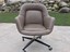 mid century modern max pearson for knoll brown executive chair