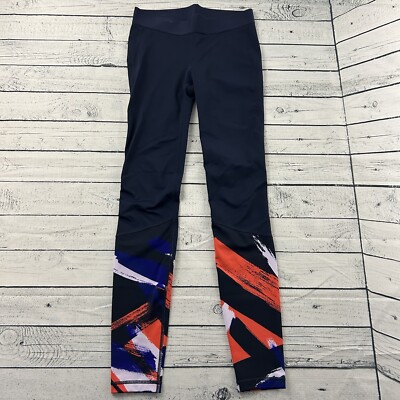 Gap Fit Athletic Yoga Leggings Women's XS Blue Orange