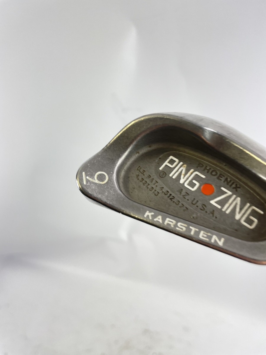 Fer Ping Zing 9 - Droitier - Graphite Rigide (Stiff) - Pointe Orange - Reconditionné