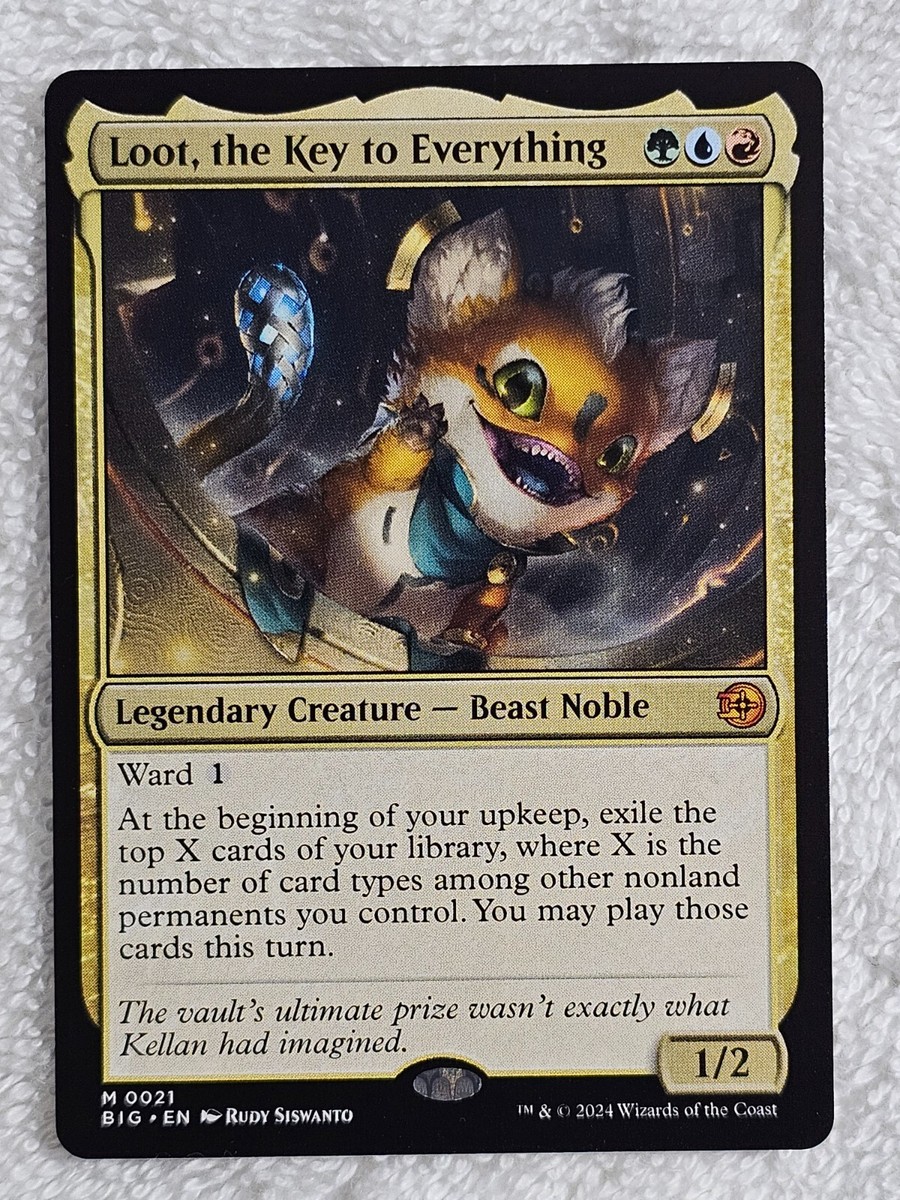 MTG Loot, the Key to Everything Outlaws of Thunder Junction (BIG) #21  Mythic NM | eBay