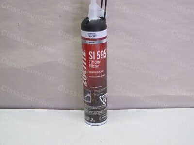 Loctite SI 595 RTV Clear Silicone Adhesive Sealant 263980