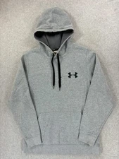 Under Armour Performance Hoodie Sweatshirt (Men's Medium) Gray