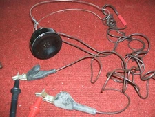vintage bell system switchboard monitor earpiece only headset LINESET BUTT SET
