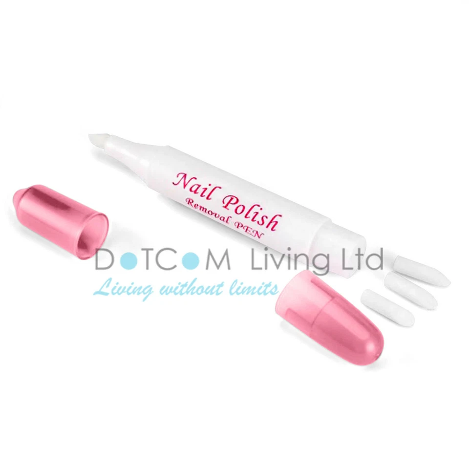 NAIL CORRECTOR PEN POLISH REMOVER VARNISH PENS CORRECTION NAIL ART KIT SET - Image 3 of 4