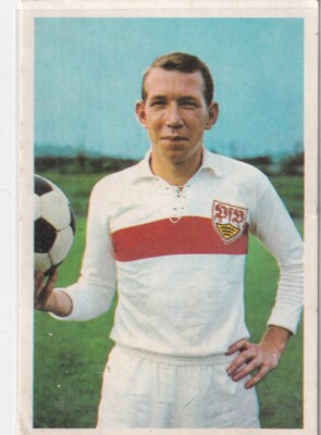 Bergmann Serie Fußball 1965 1966 65/66 Nr. 166 Rudi Entenmann - geklebt