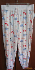 New Disney Parks Eeyore Lounge Pants XXL Cotton Poly Elastane Waist 38  Ins 34