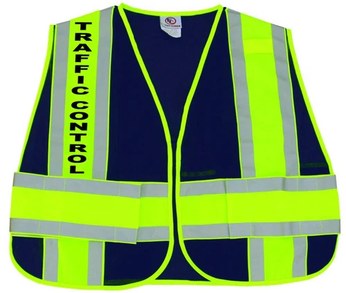 High Visibility Reflective Duty Vests (Dark Navy) - product listing photo