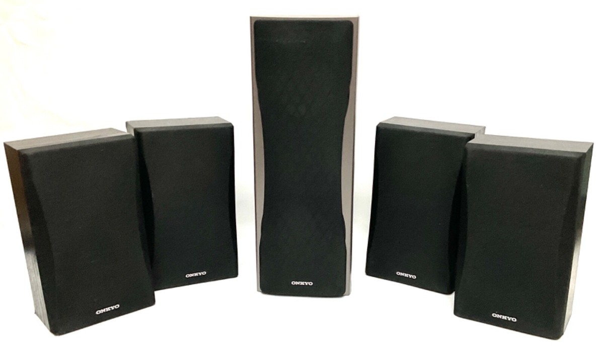 Onkyo Speakers Front Slim Wood 3 Way 17
